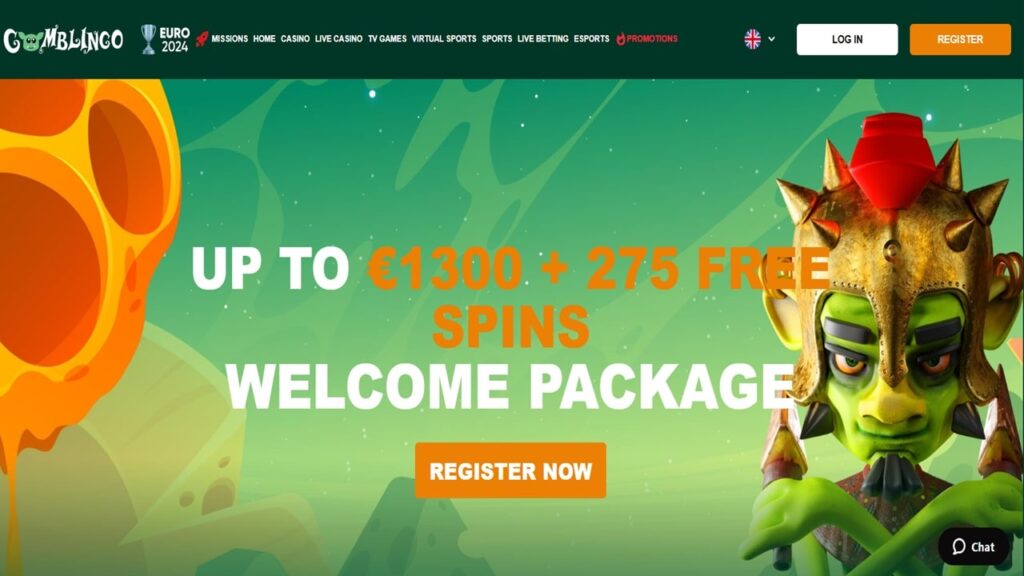 Gomblingo casino bonus